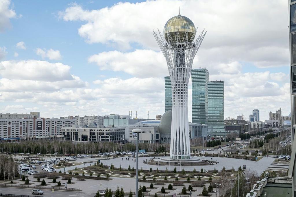 Apartment On Sauran Str Center Astana Zewnętrze zdjęcie